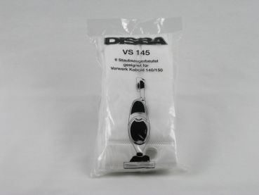 Staubbeutel geeignet für VK140 / VK150, 6-er Pack